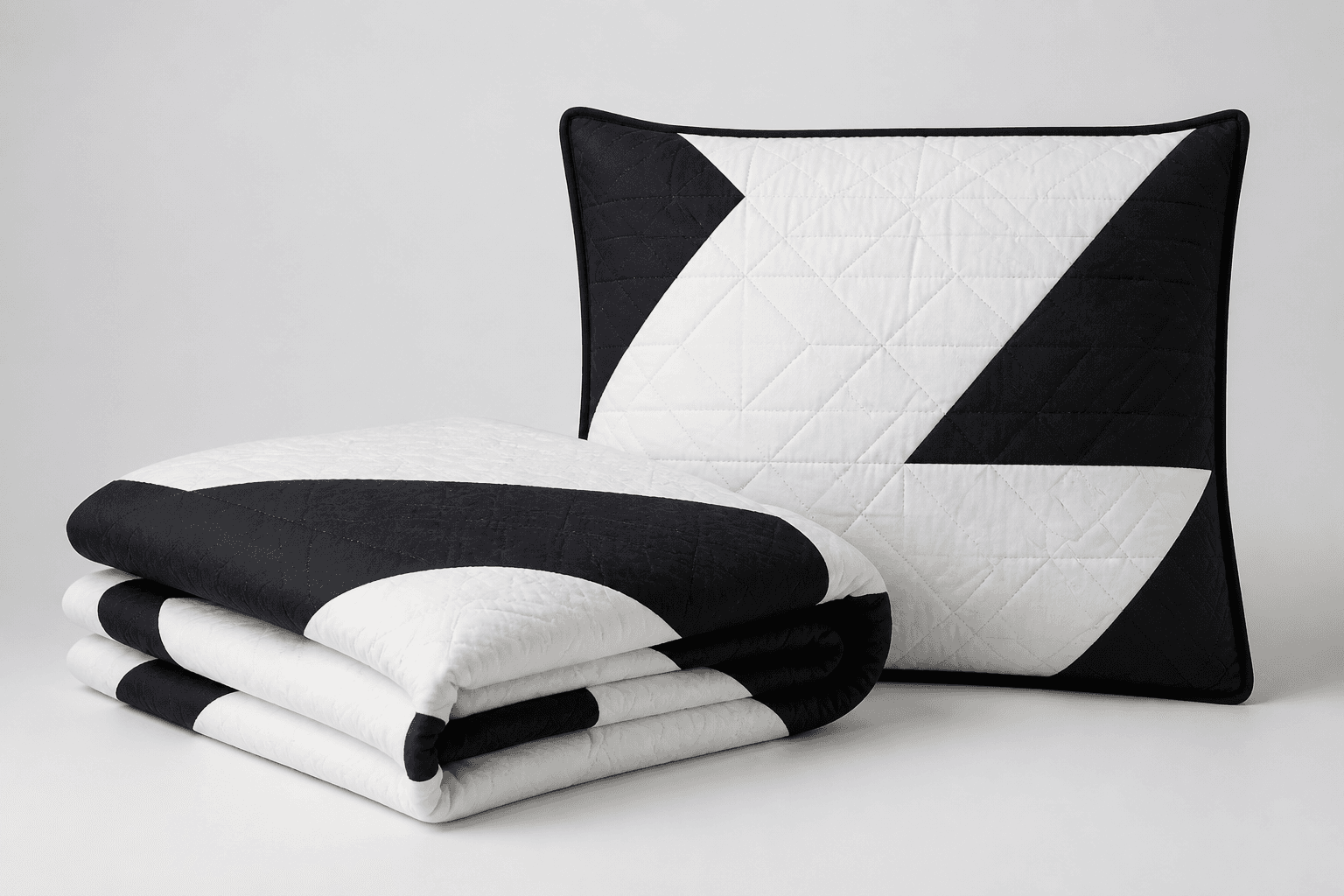 Modern Geo Quilt Set