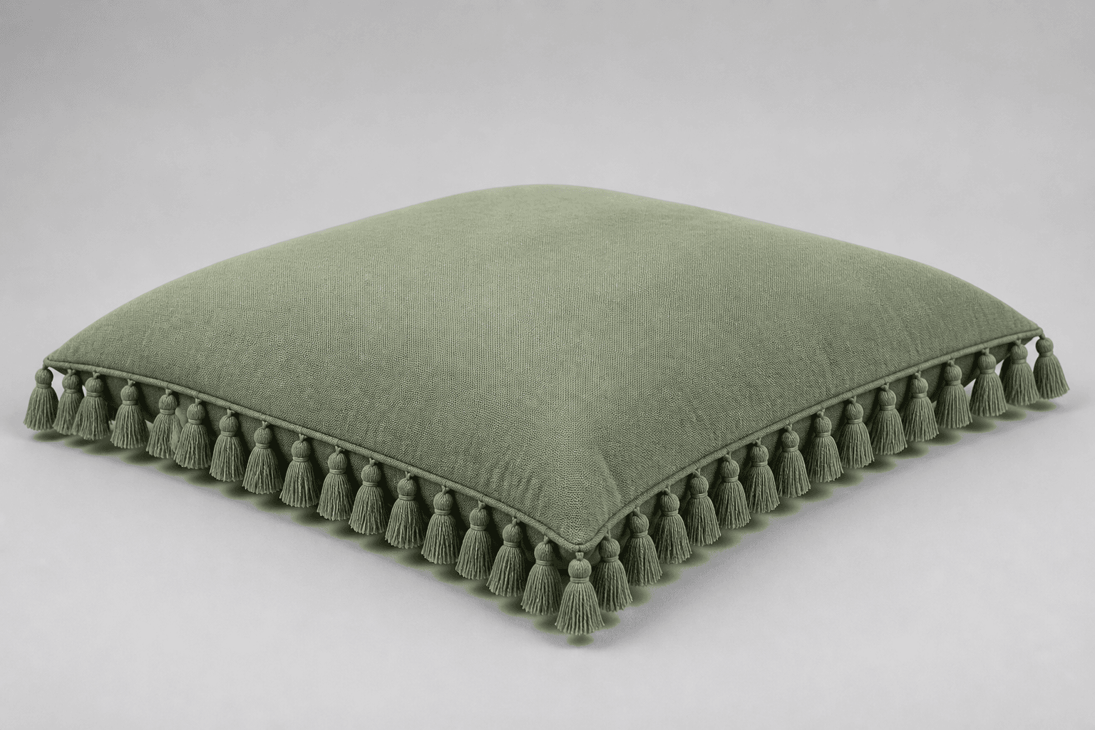 Tassel Edge Floor Cushion