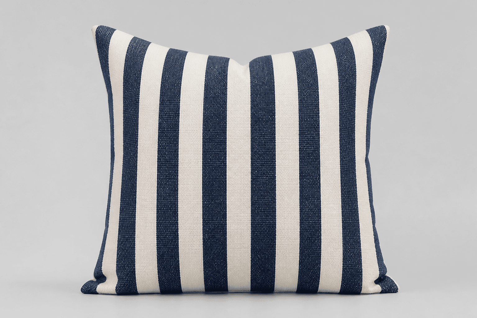 Striped Cabin Throw Pillow