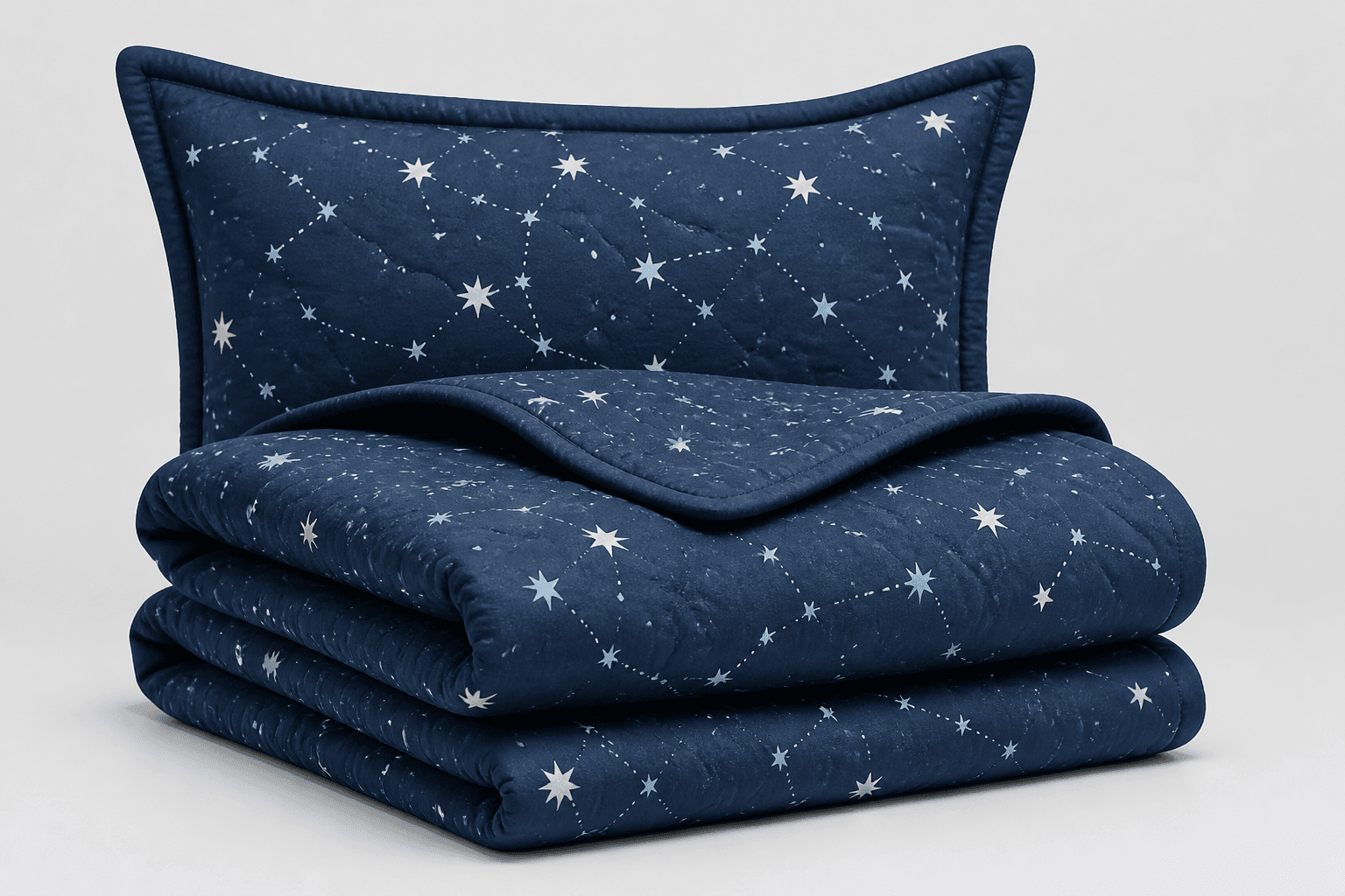 Kids Starry Quilt Set