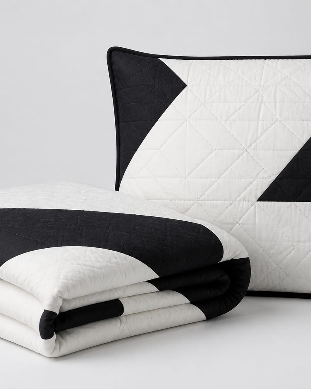 Modern Geo Quilt Set