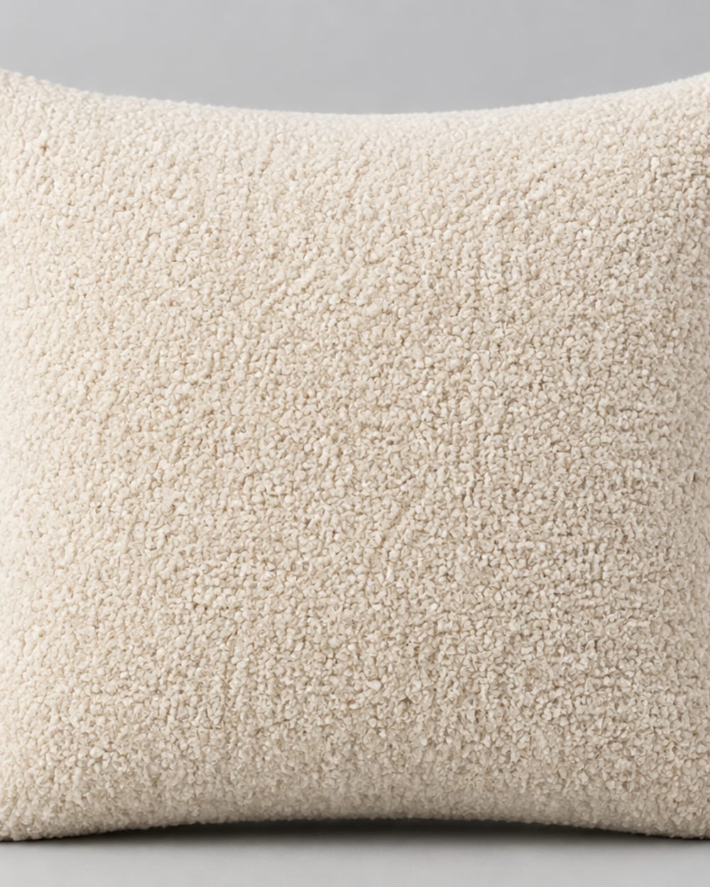 Textured Boucle Throw Pillow