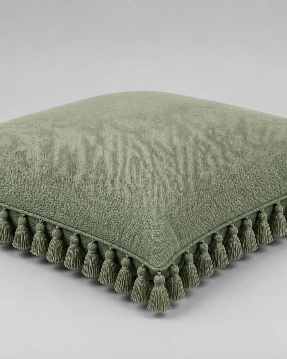 Tassel Edge Floor Cushion