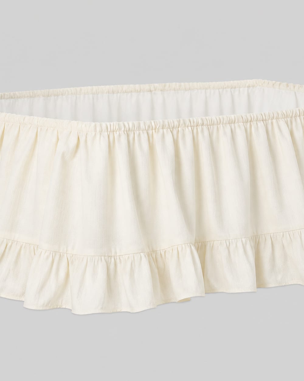 Ruffled Farmhouse Bed Skirt